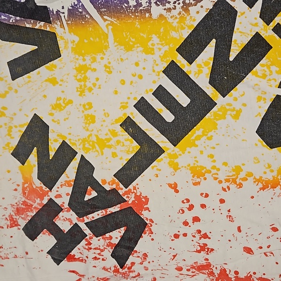 Van Halen concert tee XL short sleeve splatter graphic Sammy multicolored - Picture 6 of 6